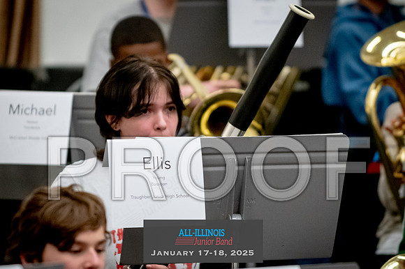 2025 All-Illinois Junior Band January 17-18, 2025