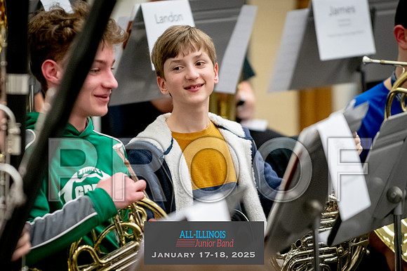 2025 All-Illinois Junior Band January 17-18, 2025