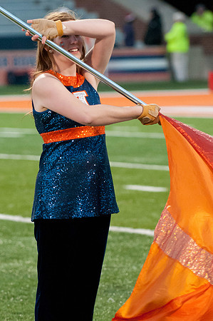 Northwestern Wildcats at Illinois Fighting Illini, Saturday, November 30, 2013 - Marching Illini Photos