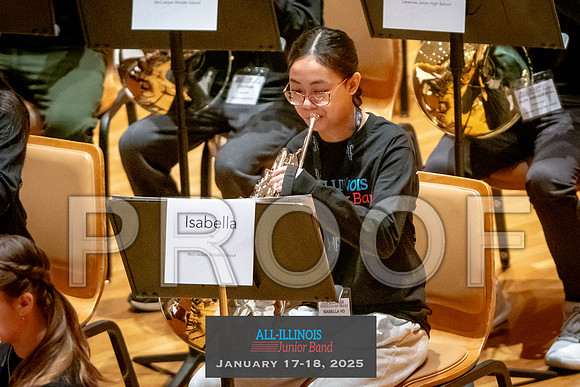 2025 All-Illinois Junior Band January 17-18, 2025