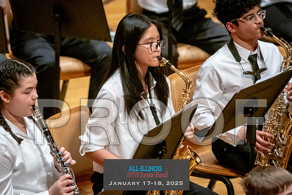 2025 All-Illinois Junior Band January 17-18, 2025