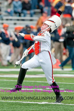 Michigan State Spartans at Illinois Fighting Illini, Saturday, October 26, 2013 - Marching Illini Photos