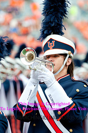 Southern Illinois University Salukis at Illinois Fighting Illini, Saturday, August 31, 2013 - Marching Illini Photos