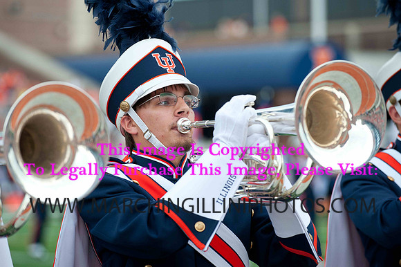 Southern Illinois University Salukis at Illinois Fighting Illini, Saturday, August 31, 2013 - Marching Illini Photos