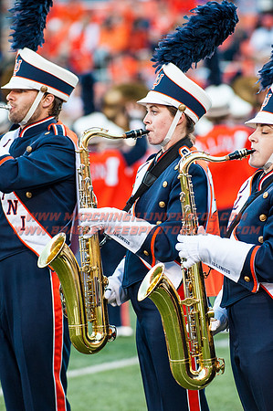 North Carolina at Illinois Fighting Illini, Saturday, September 10, 2016 - Marching Illini Photos