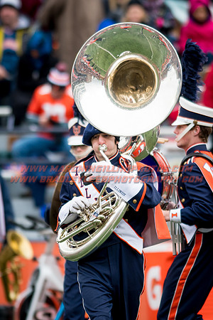 Wisconsin Badgers at Illinois Fighting Illini, Saturday, October 28, 2017 - Marching Illini Photos