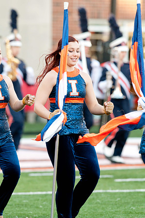 Northwestern Wildcats at Illinois Fighting Illini, Saturday, November 30, 2013 - Marching Illini Photos