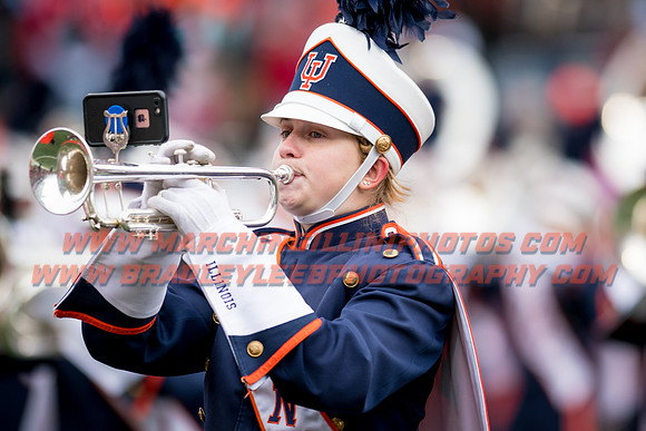 Wisconsin Badgers at Illinois Fighting Illini, Saturday, October 28, 2017 - Marching Illini Photos