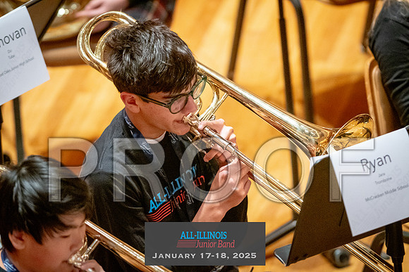 2025 All-Illinois Junior Band January 17-18, 2025