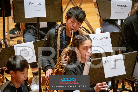 2025 All-Illinois Junior Band January 17-18, 2025