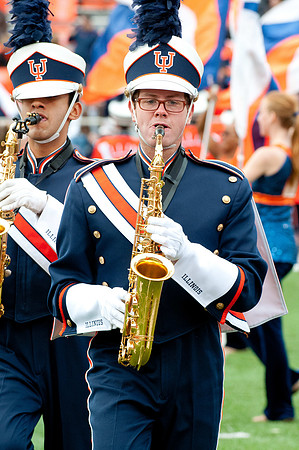 Michigan State Spartans at Illinois Fighting Illini, Saturday, October 26, 2013 - Marching Illini Photos