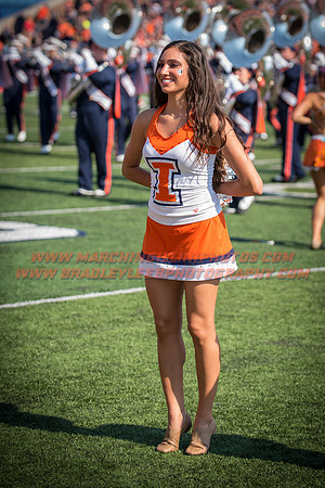 Rutgers Scarlett Knights at Illinois Fighting Illini, Saturday, October 14, 2017 - Marching Illini Photos