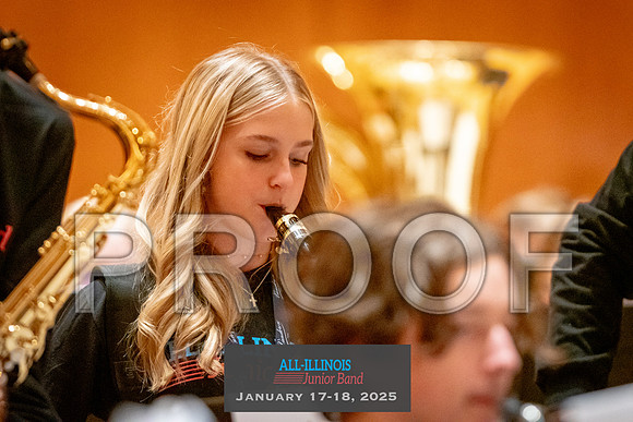 2025 All-Illinois Junior Band January 17-18, 2025