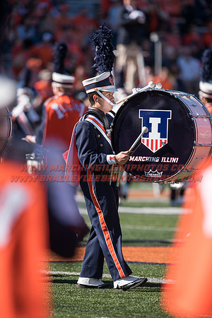 Purdue Boilermakers at Illinois Fighting Illini, Saturday, October 8, 2016 - Marching Illini Photos