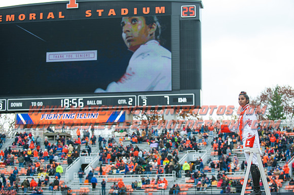 Iowa at Illinois, Saturday, November 19, 2016 - Marching Illini Photos