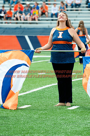 Texas State at Illinois, Saturday, September 20, 2014 - Marching Illini Photos