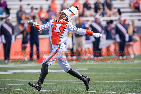 Western Michigan Broncos at Illinois Fighting Illini, Saturday, September 17, 2016 - Marching Illini Photos