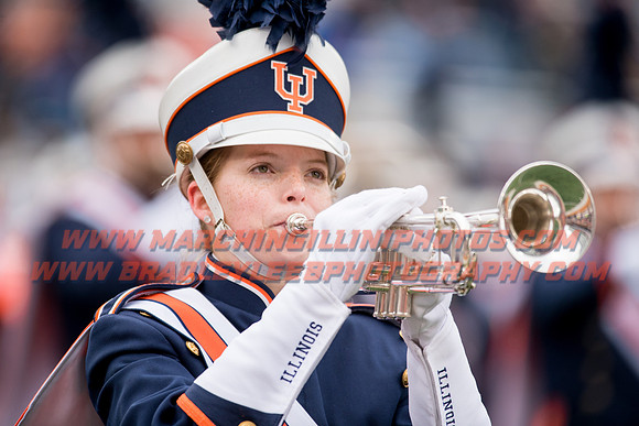 Iowa at Illinois, Saturday, November 19, 2016 - Marching Illini Photos