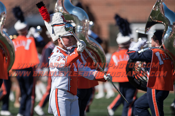 Purdue Boilermakers at Illinois Fighting Illini, Saturday, October 8, 2016 - Marching Illini Photos