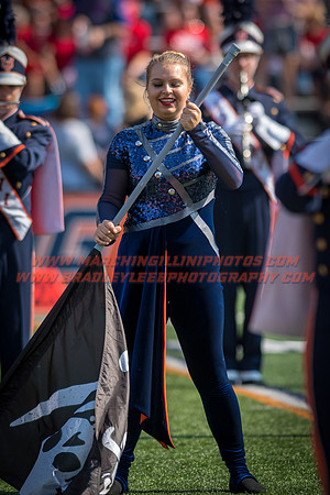 Rutgers Scarlett Knights at Illinois Fighting Illini, Saturday, October 14, 2017 - Marching Illini Photos