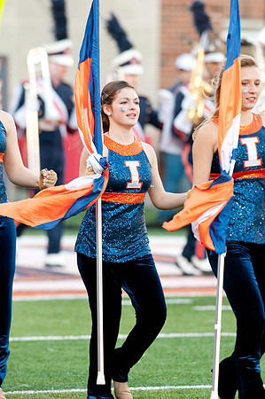 Northwestern Wildcats at Illinois Fighting Illini, Saturday, November 30, 2013 - Marching Illini Photos