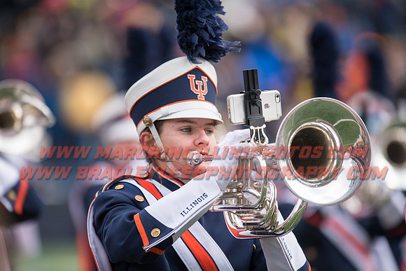 Iowa at Illinois, Saturday, November 19, 2016 - Marching Illini Photos