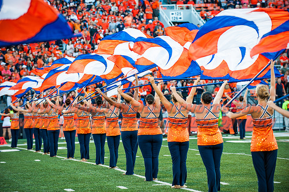 North Carolina at Illinois Fighting Illini, Saturday, September 10, 2016 - Marching Illini Photos