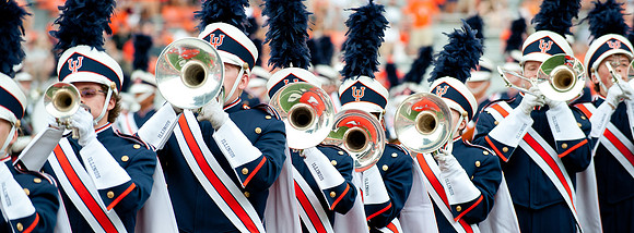 Southern Illinois University Salukis at Illinois Fighting Illini, Saturday, August 31, 2013 - Marching Illini Photos