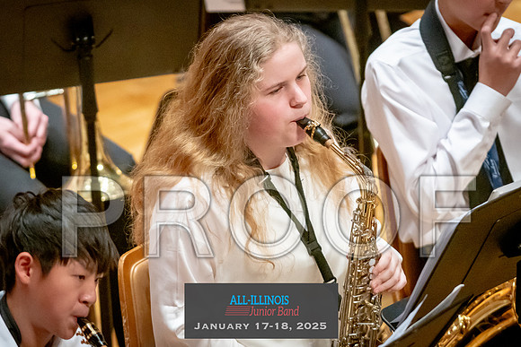 2025 All-Illinois Junior Band January 17-18, 2025