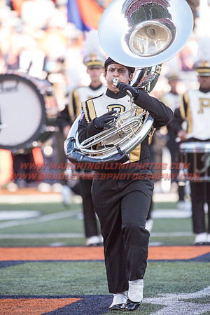 Purdue Boilermakers at Illinois Fighting Illini, Saturday, October 8, 2016 - Marching Illini Photos