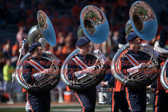 Purdue Boilermakers at Illinois Fighting Illini, Saturday, October 8, 2016 - Marching Illini Photos