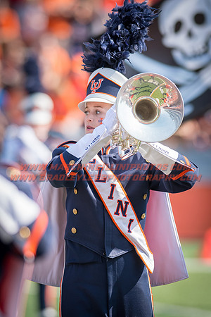 Rutgers Scarlett Knights at Illinois Fighting Illini, Saturday, October 14, 2017 - Marching Illini Photos