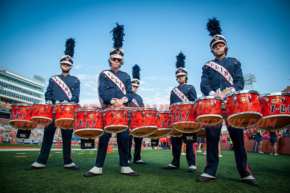 Rutgers Scarlett Knights at Illinois Fighting Illini, Saturday, October 14, 2017 - Marching Illini Photos