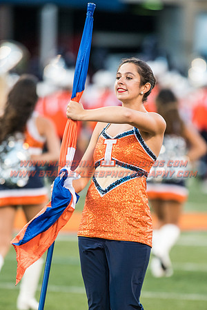 North Carolina at Illinois Fighting Illini, Saturday, September 10, 2016 - Marching Illini Photos