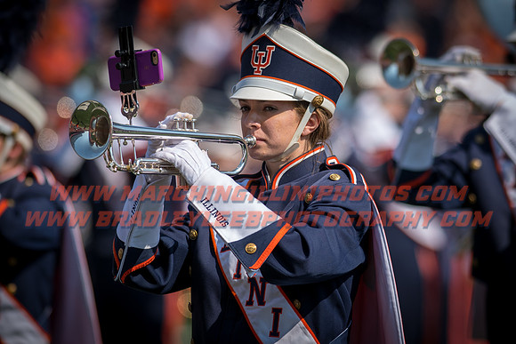 Rutgers Scarlett Knights at Illinois Fighting Illini, Saturday, October 14, 2017 - Marching Illini Photos
