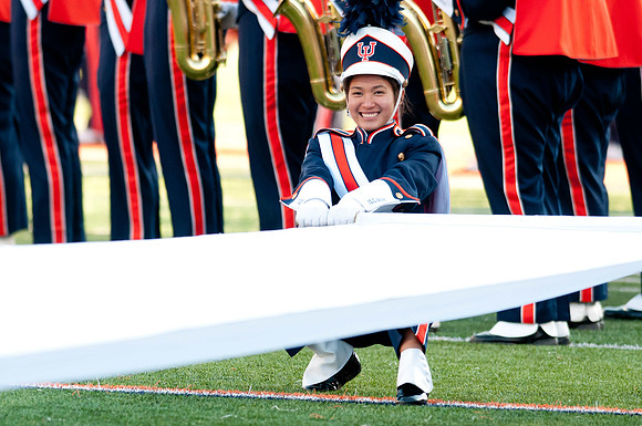 Northwestern Wildcats at Illinois Fighting Illini, Saturday, November 30, 2013 - Marching Illini Photos
