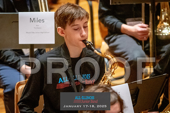 2025 All-Illinois Junior Band January 17-18, 2025