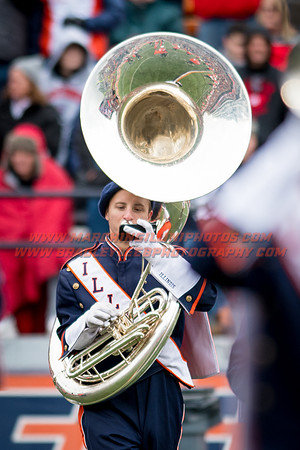 Wisconsin Badgers at Illinois Fighting Illini, Saturday, October 28, 2017 - Marching Illini Photos
