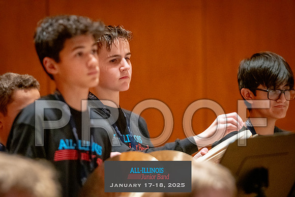 2025 All-Illinois Junior Band January 17-18, 2025