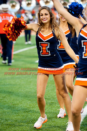 Texas State at Illinois, Saturday, September 20, 2014 - Marching Illini Photos