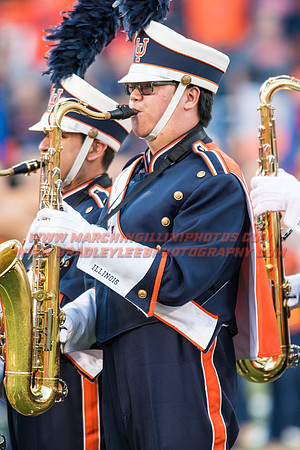 North Carolina at Illinois Fighting Illini, Saturday, September 10, 2016 - Marching Illini Photos