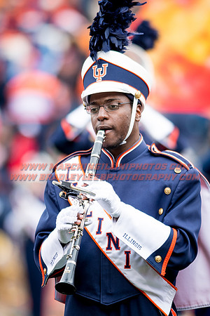 Wisconsin Badgers at Illinois Fighting Illini, Saturday, October 28, 2017 - Marching Illini Photos