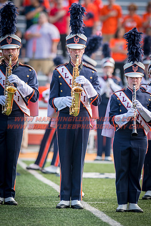 Rutgers Scarlett Knights at Illinois Fighting Illini, Saturday, October 14, 2017 - Marching Illini Photos