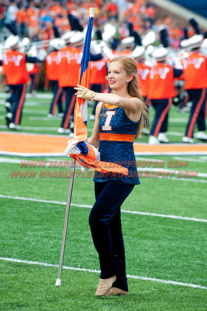 Texas State at Illinois, Saturday, September 20, 2014 - Marching Illini Photos