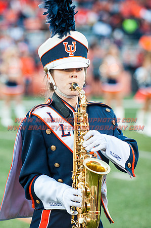 North Carolina at Illinois Fighting Illini, Saturday, September 10, 2016 - Marching Illini Photos