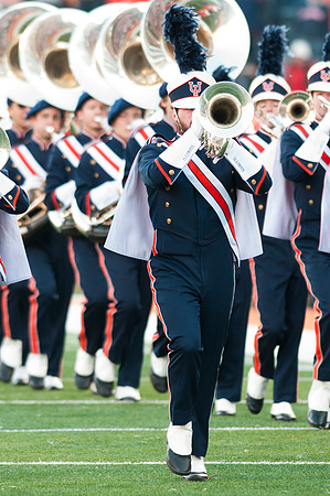 Northwestern Wildcats at Illinois Fighting Illini, Saturday, November 30, 2013 - Marching Illini Photos