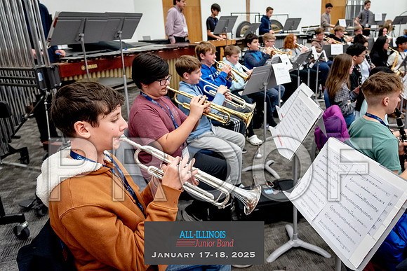 2025 All-Illinois Junior Band January 17-18, 2025