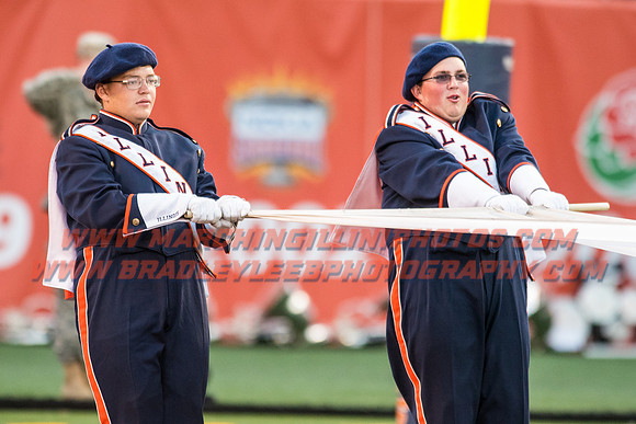 North Carolina at Illinois Fighting Illini, Saturday, September 10, 2016 - Marching Illini Photos