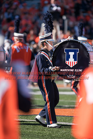 Purdue Boilermakers at Illinois Fighting Illini, Saturday, October 8, 2016 - Marching Illini Photos