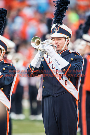 North Carolina at Illinois Fighting Illini, Saturday, September 10, 2016 - Marching Illini Photos